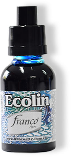 ACUARELA LIQUIDA ECOLIN 30 ML. 008 AZUL PRIMARIO FRANCO ARTE (6*30)
