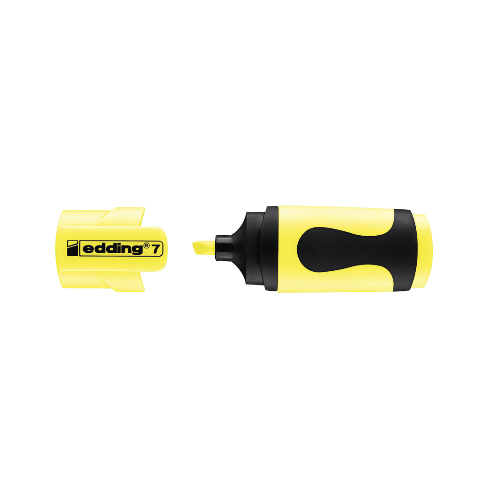 RESALTADOR MINI AMARILLO PASTEL EDDING