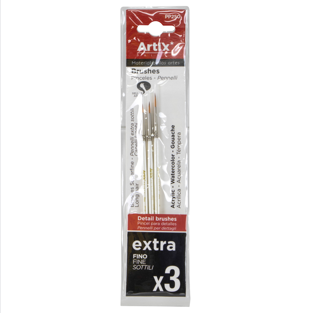 PINCELES PP 250 LINER 3 U. ARTIX