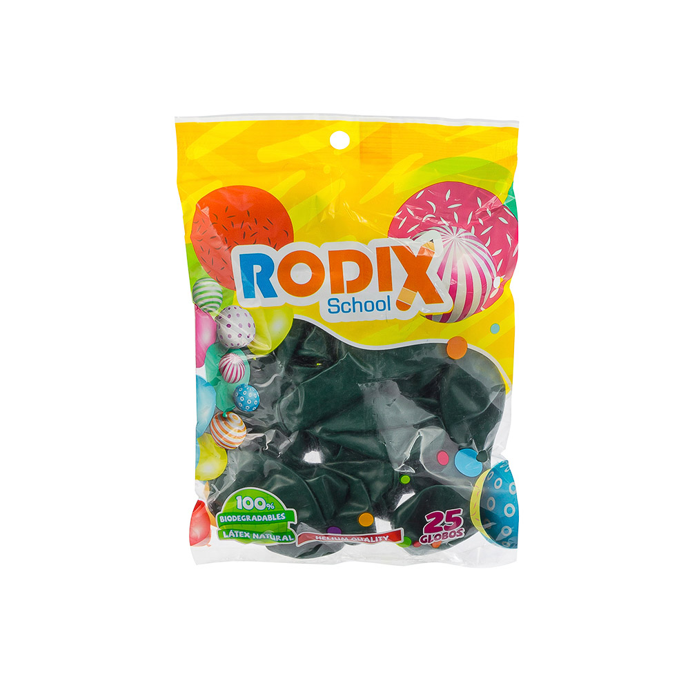 GLOBOS 25 U. VERDE STD. RODIX