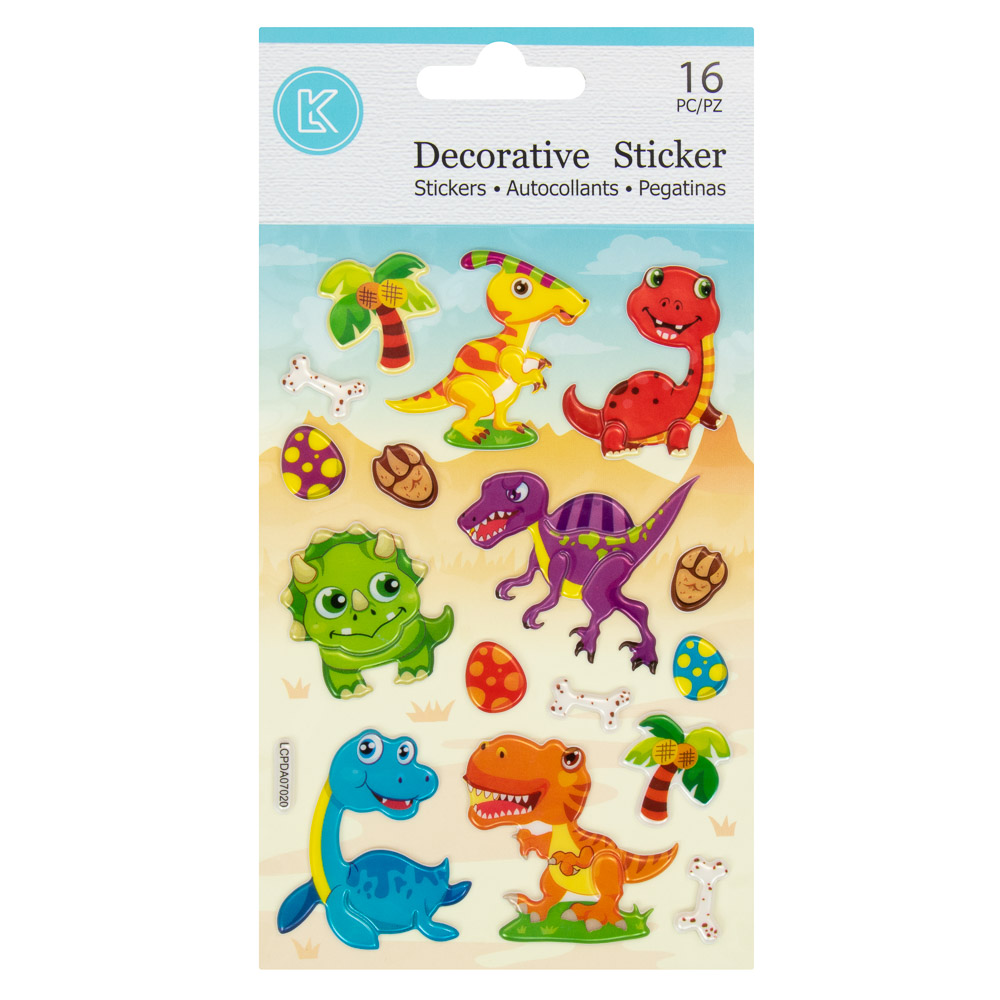 STICKERS DINOSAURIOS LONG KING