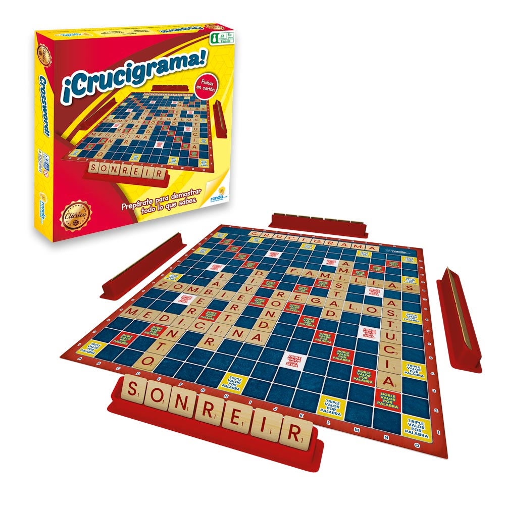 JUEGO DE MESA CRUCIGRAMA RONDA