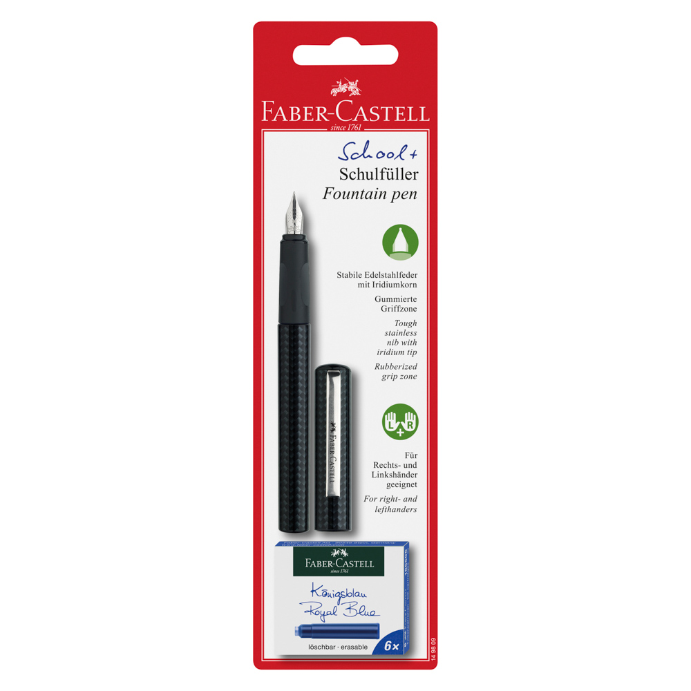 PLUMA FUENTE NEGRO 149809 FABER CASTELL