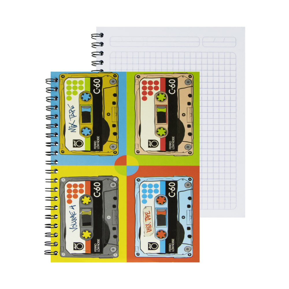 CUADERNO ESPIRAL PASTA DURA 100 H. CUADROS QUEST