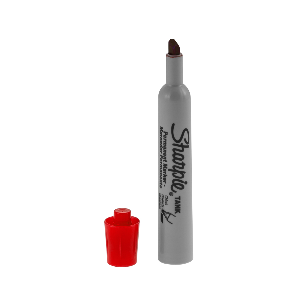 MARCADOR PERMANENTE TANK ROJO SHARPIE
