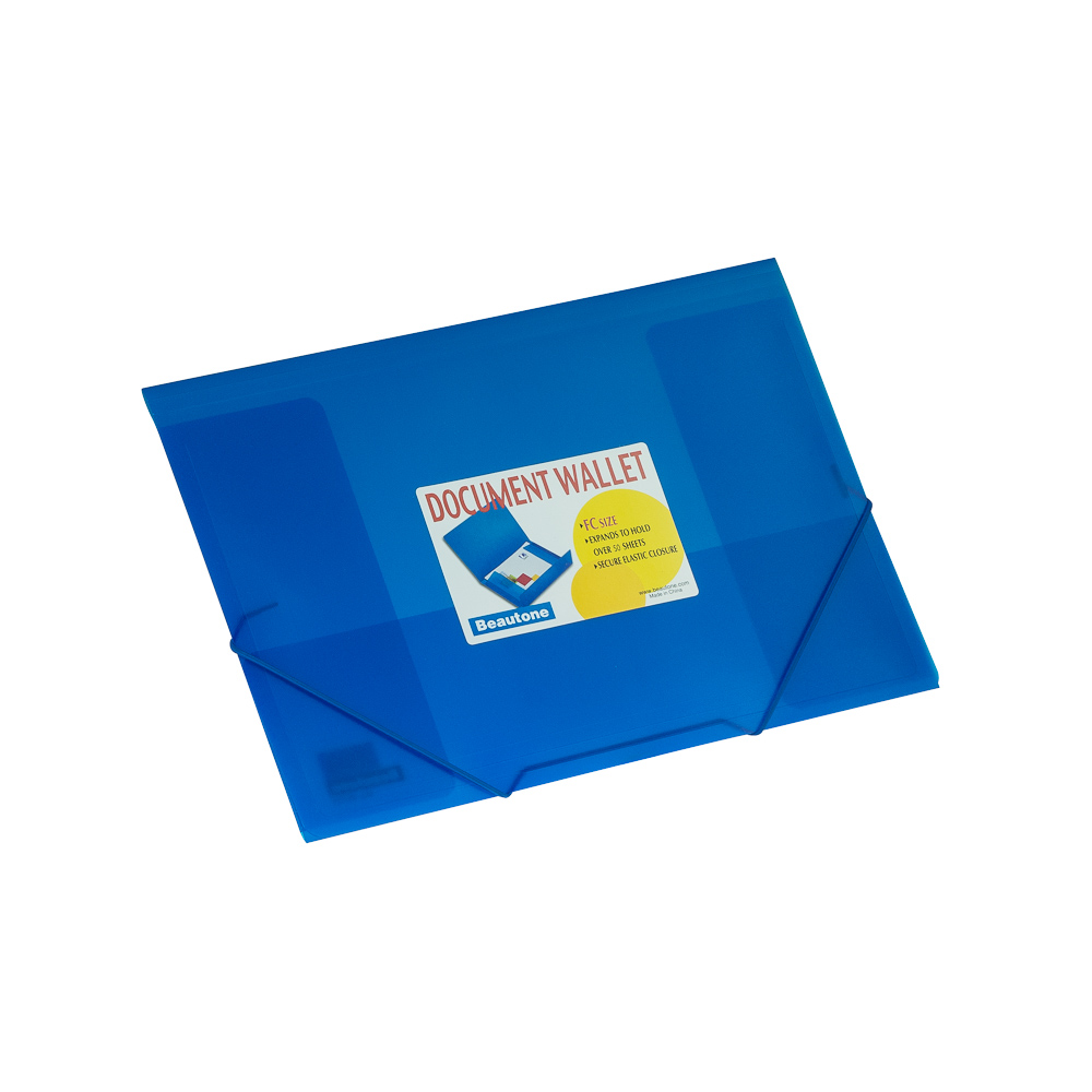 FOLDER ESPAÑOL OFICIO AZUL BEAUTONE