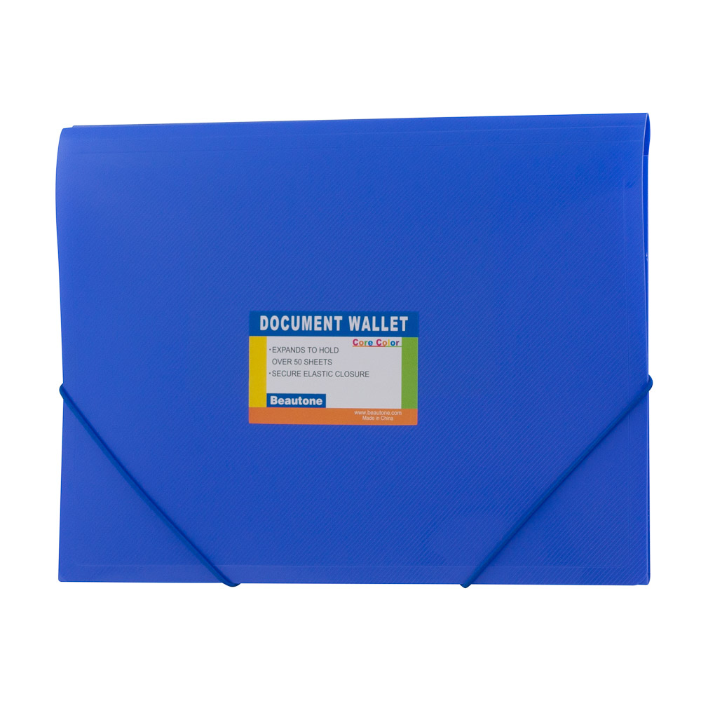 FOLDER ESPAÑOL OFICIO AZUL BEAUTONE