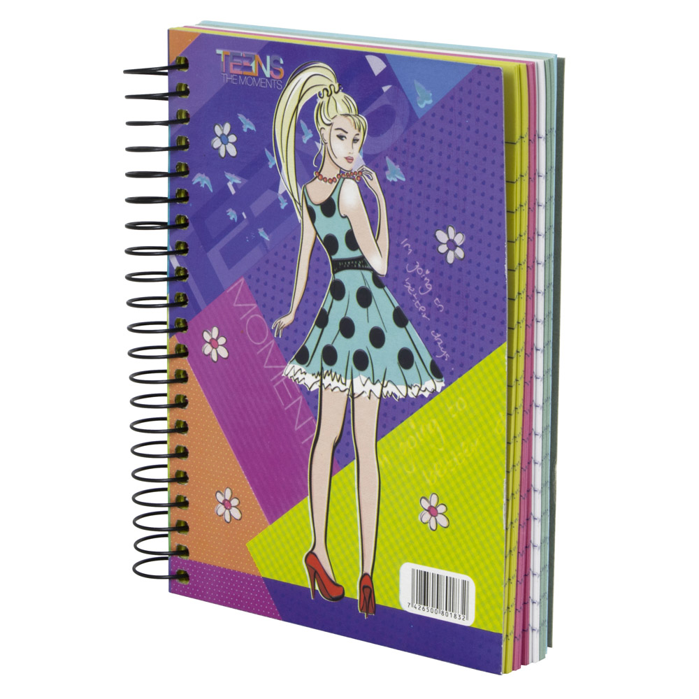 LIBRETA ESPIRAL COLORES QUEST