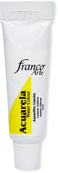 ACUARELA EN TUBO  15 ML. 203 AMARILLO LIMON FRANCO ARTE (4*63)