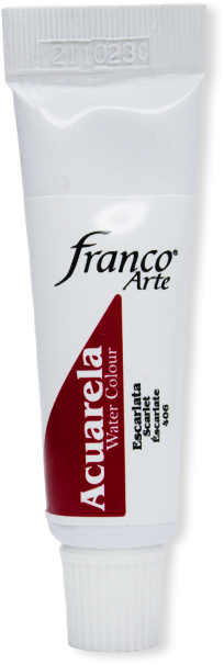 ACUARELA EN TUBO  15 ML. 406 ESCARLATA FRANCO ARTE (4*63)