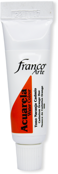 ACUARELA EN TUBO  15 ML. 600 TONO NARANJO CADMIO FRANCO ARTE (4*63)