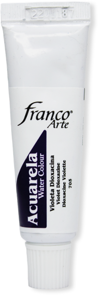 ACUARELA EN TUBO  15 ML. 705 VIOLETA DIOXACINA FRANCO ARTE (4*63)