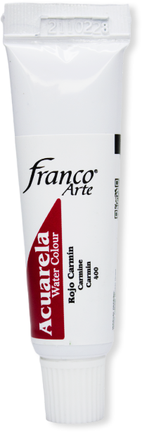 ACUARELA EN TUBO  15 ML. 400 ROJO CARMIN FRANCO ARTE (4*63)