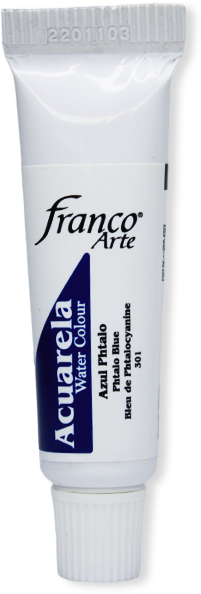 ACUARELA EN TUBO  15 ML. 301 AZUL PTHALO FRANCO ARTE (4*63)