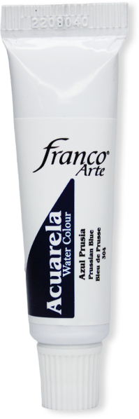 ACUARELA EN TUBO  15 ML. 304 AZUL PRUSIA FRANCO ARTE (4*63)