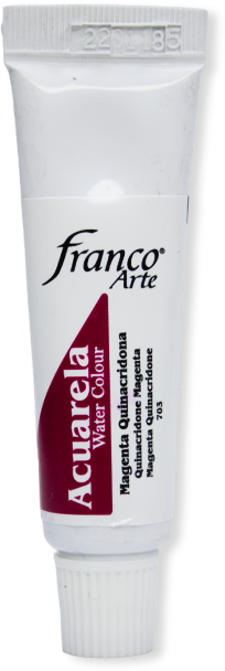 ACUARELA EN TUBO  15 ML. 703 MAGENTA QUINACRIDONA FRANCO ARTE (4*63)