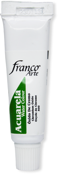 ACUARELA EN TUBO  15 ML. 500 OXIDO DE CROMO FRANCO ARTE (4*63)