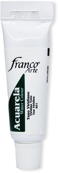 ACUARELA EN TUBO  15 ML. 501 TONO VIRIDIANO FRANCO ARTE (4*63)