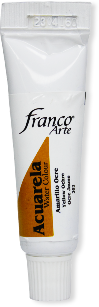 ACUARELA EN TUBO  15 ML. 202 AMARILLO OCRE FRANCO ARTE (4*63)