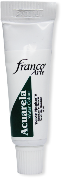 ACUARELA EN TUBO  15 ML. 510 VERDE HOOKER´S FRANCO ARTE (4*63)