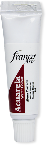 ACUARELA EN TUBO  15 ML. 207 SIENA TOSTADA FRANCO ARTE (4*63)
