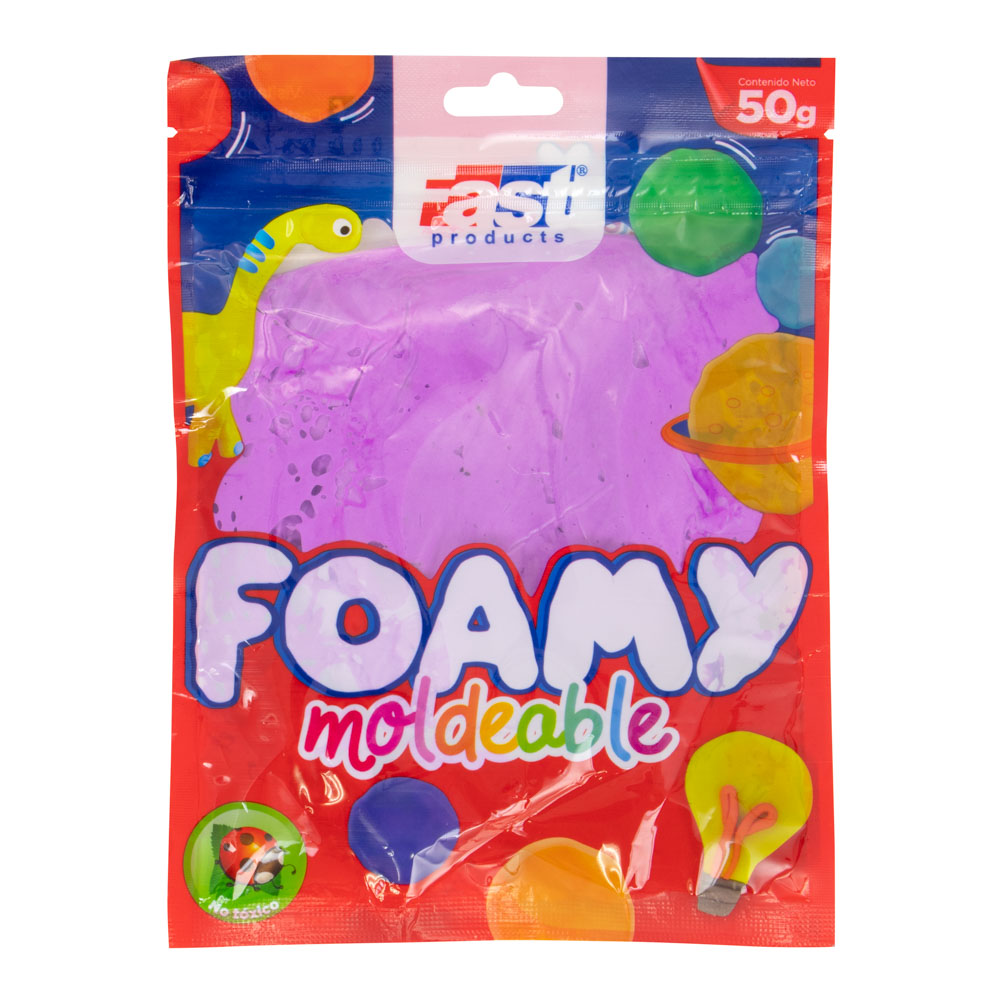 FOAMY MOLDEABLE 50 G. LILA FAST