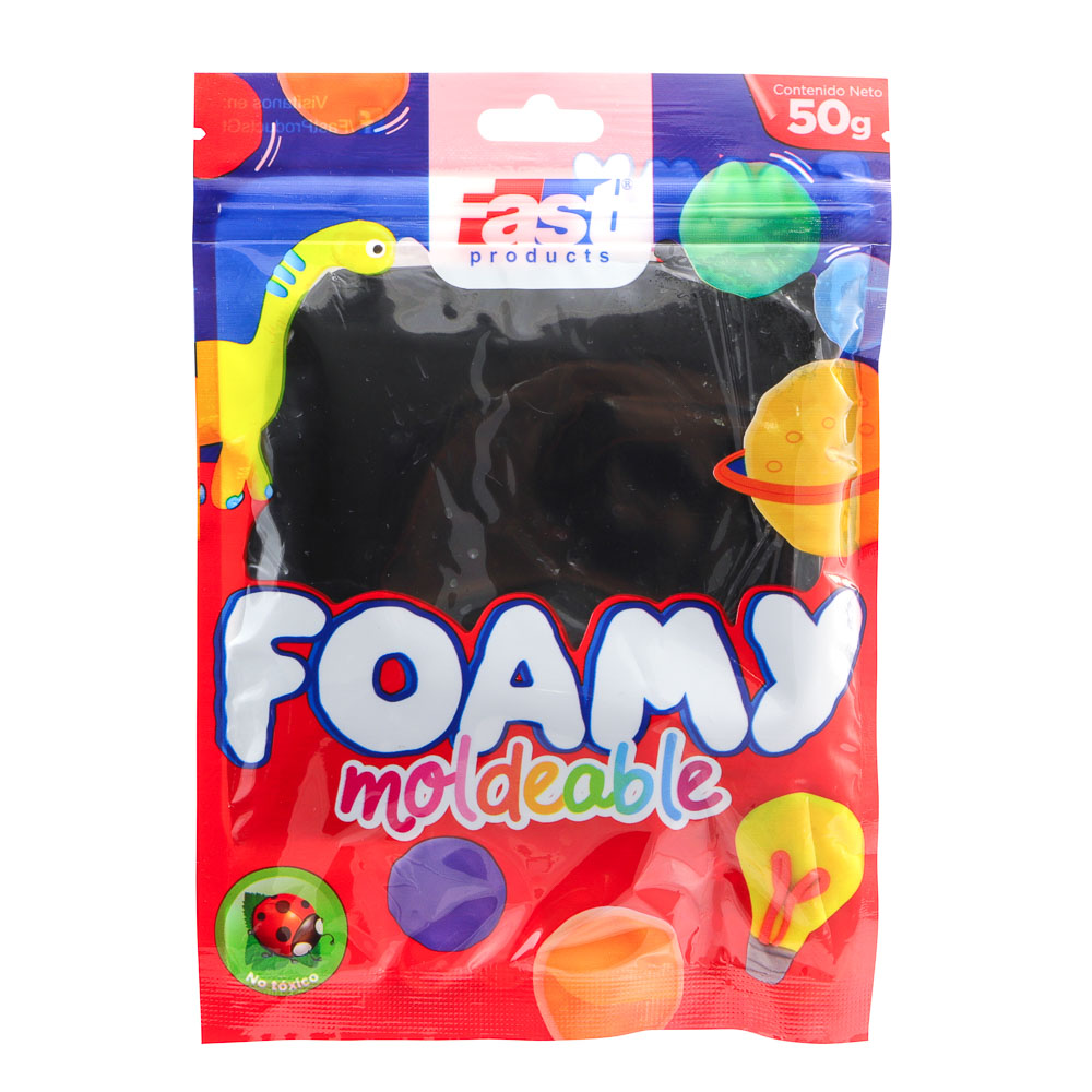 FOAMY MOLDEABLE 50 G. NEGRO FAST