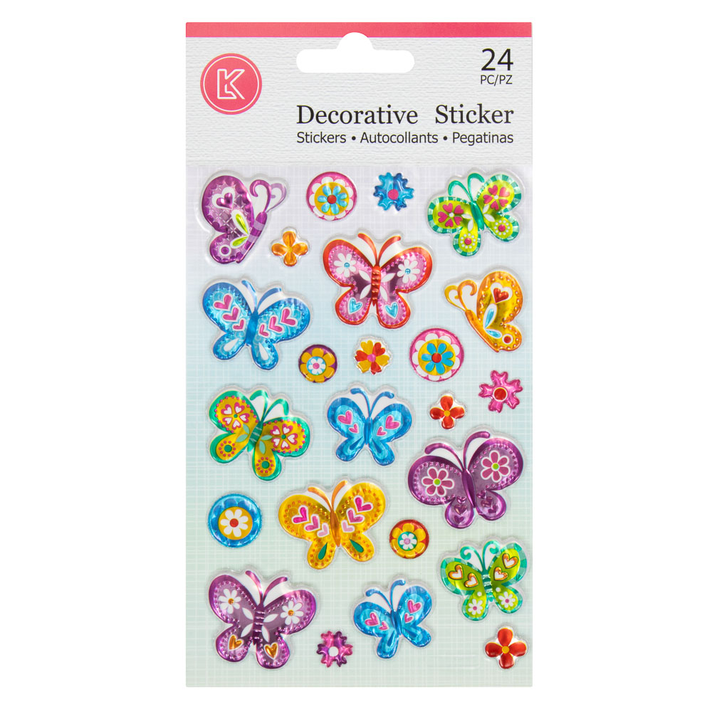 STICKERS MARIPOSAS LONG KING