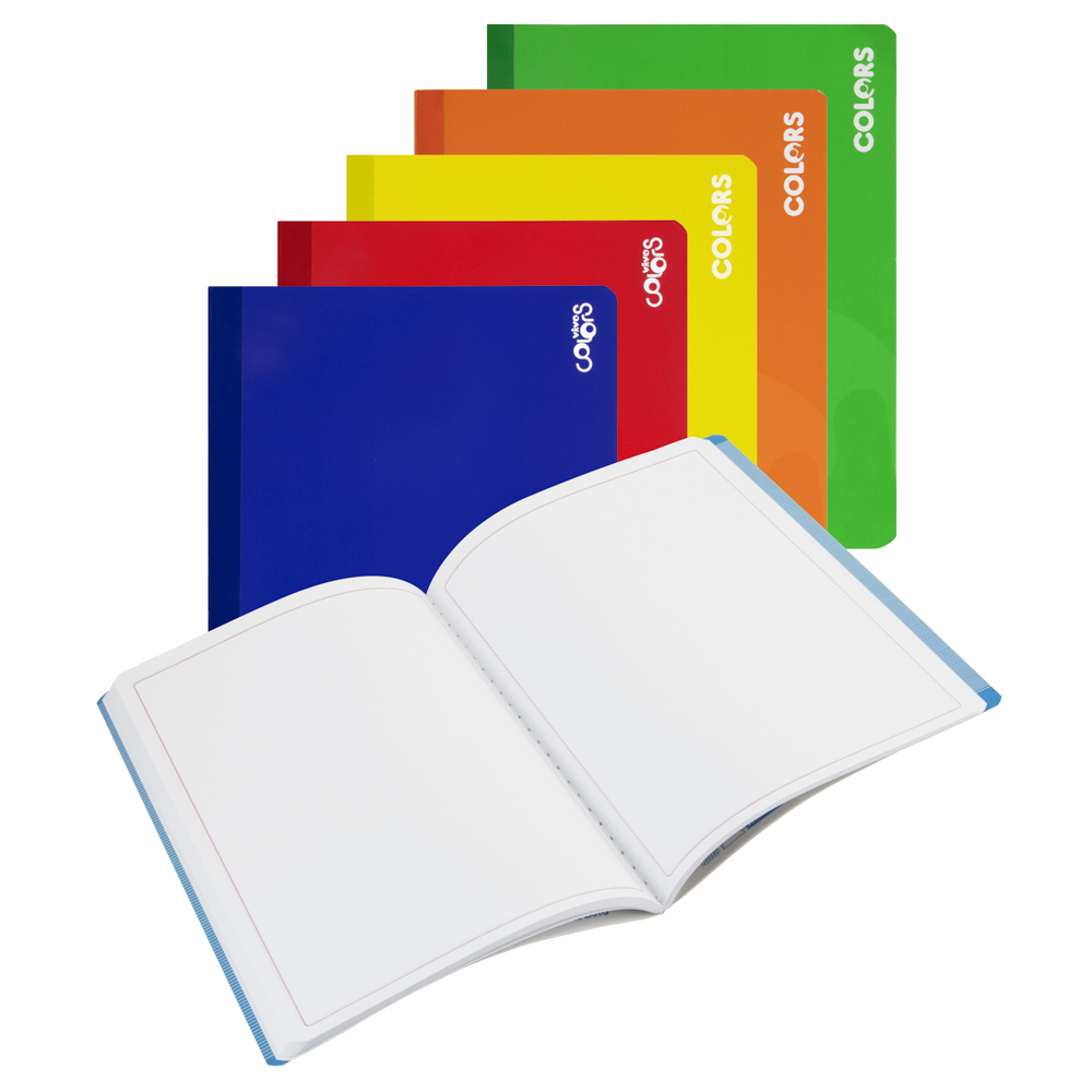 CUADERNO COSIDO 100 H. BLANCO VIVO