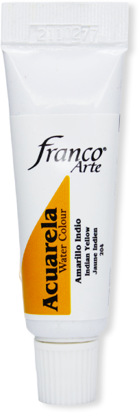 ACUARELA EN TUBO  15 ML. 204 AMARILLO INDIO FRANCO ARTE (4*63)