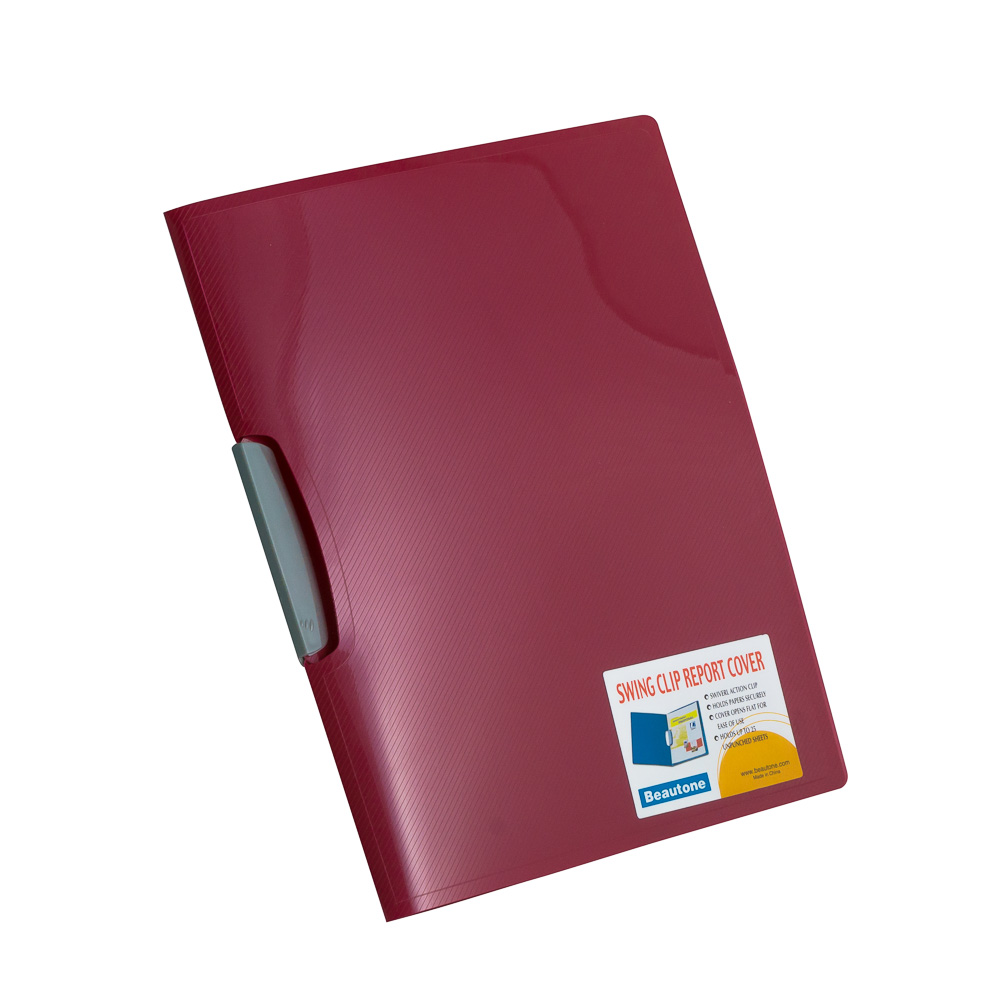 FOLDER CON CLIP ROJO BEAUTONE