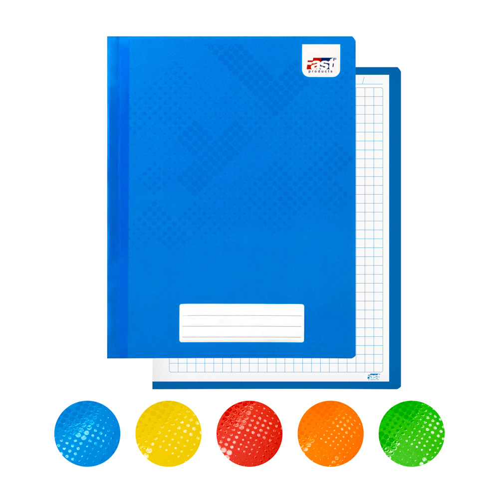 CUADERNO COSIDO GRANDE CUADROS FAST