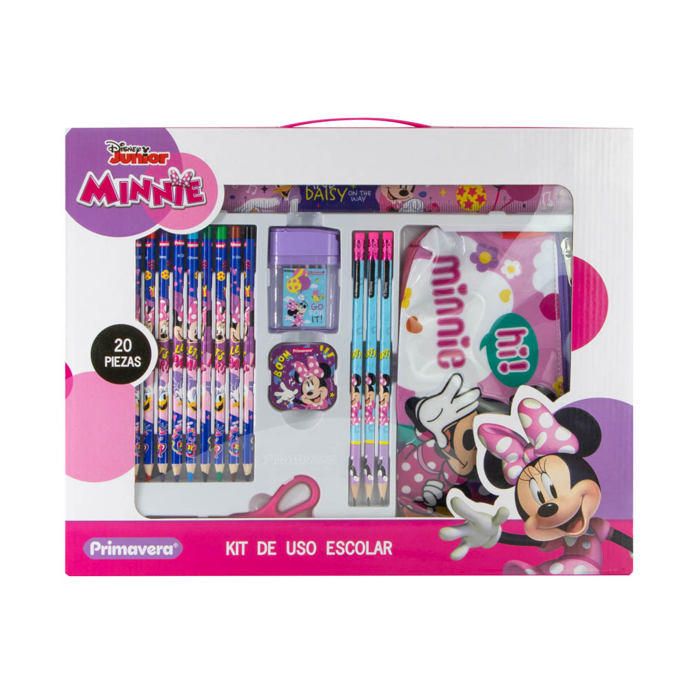 KIT ESCOLAR DISNEY NIÑA 20 PIEZAS PRIMAVERA