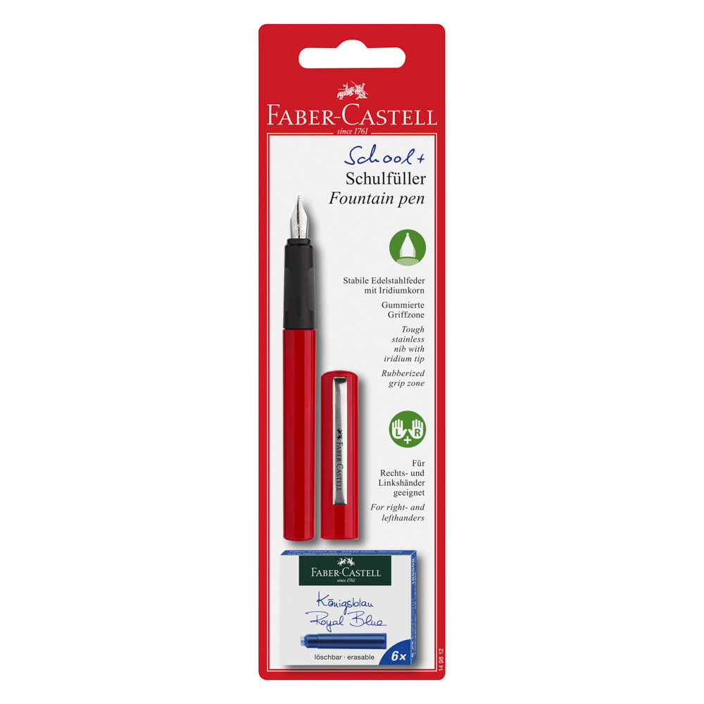 PLUMA FUENTE ROJA 149812 FABER CASTELL