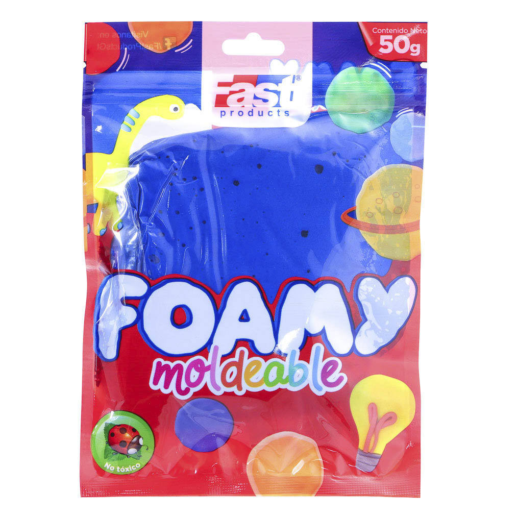 FOAMY MOLDEABLE 50 G. AZUL FAST