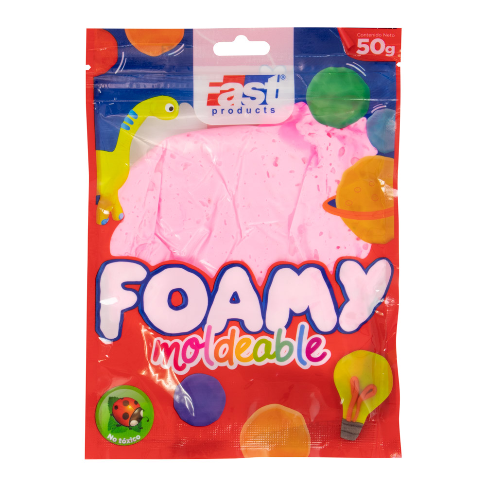 FOAMY MOLDEABLE 50 G. ROSADO FAST