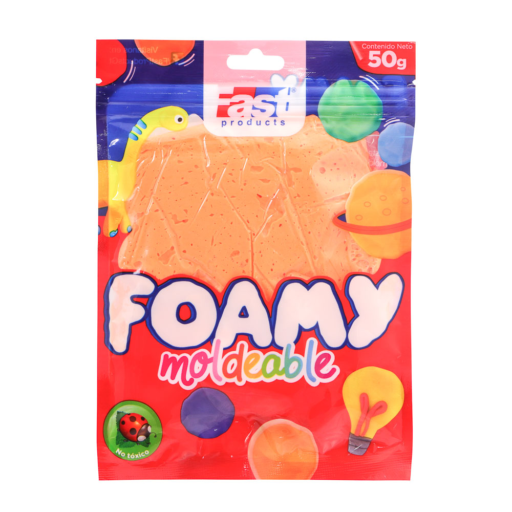FOAMY MOLDEABLE 50 G. PEACH FAST