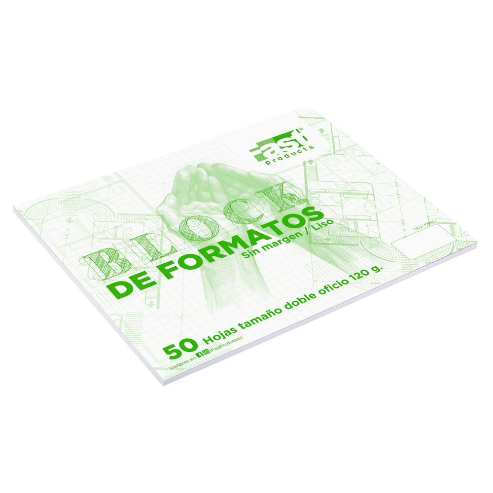 BLOCK DOBLE OFICIO 120G. 50 H. FAST