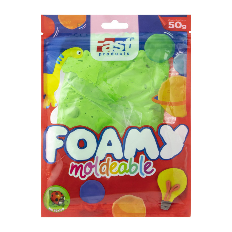 FOAMY MOLDEABLE 50 G. VERDE CLARO FAST