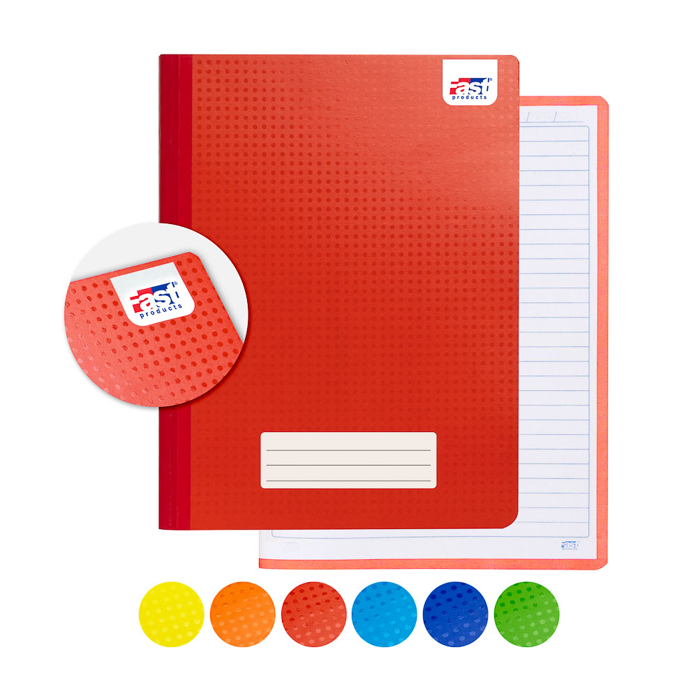 CUADERNO COSIDO EXTRA GRANDE LINEAS FAST