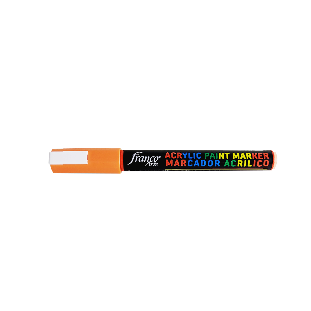 MARCADOR ACRILICO 41407 3 MM. NARANJA FRANCO ARTE (6*30*4)