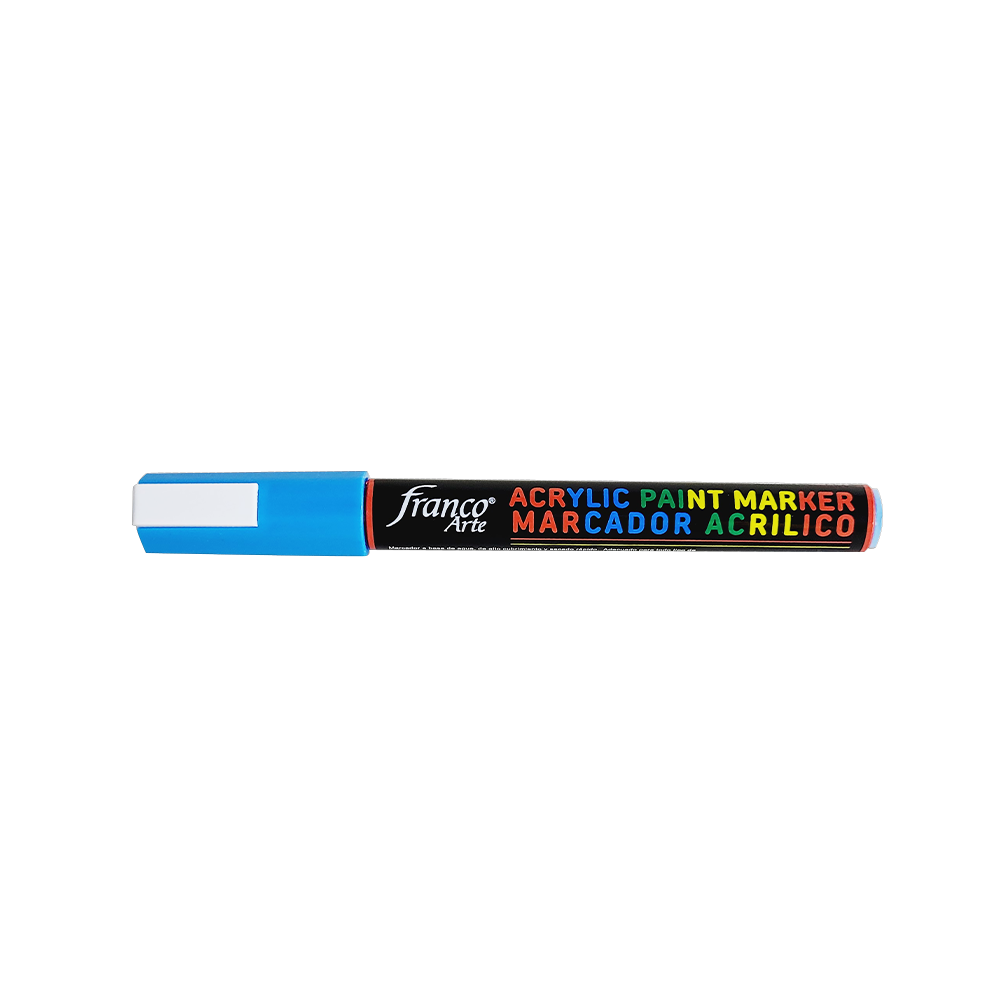 MARCADOR ACRILICO 41413 3 MM. AZUL CIELO FRANCO ARTE (6*30*4)