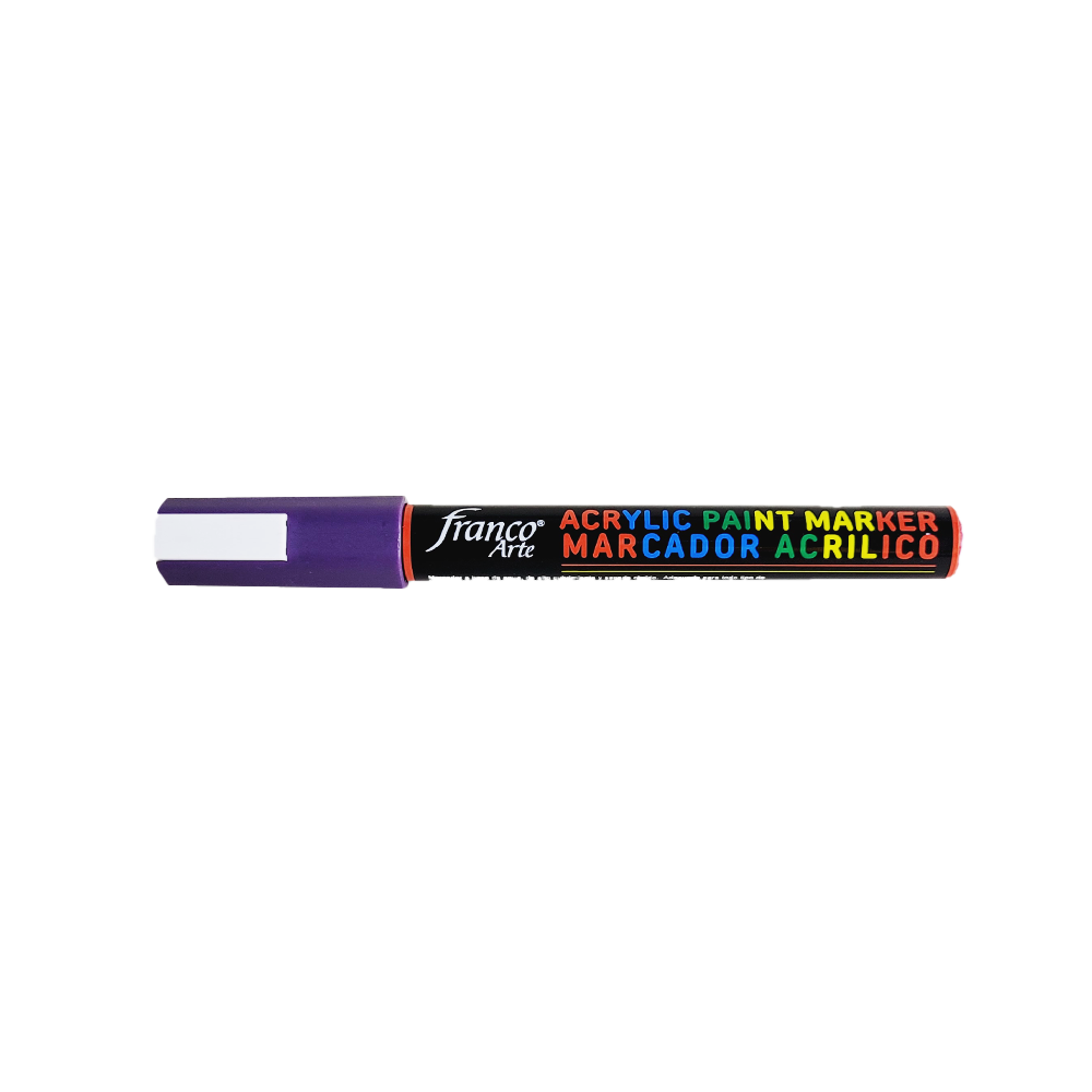 MARCADOR ACRILICO 41418 3 MM. VIOLETA OSCURO FRANCO ARTE (6*30*4)