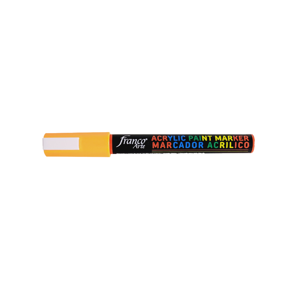 MARCADOR ACRILICO 41439 3 MM. NARANJA FLUORECENTE FRANCO ARTE (6*30*4)