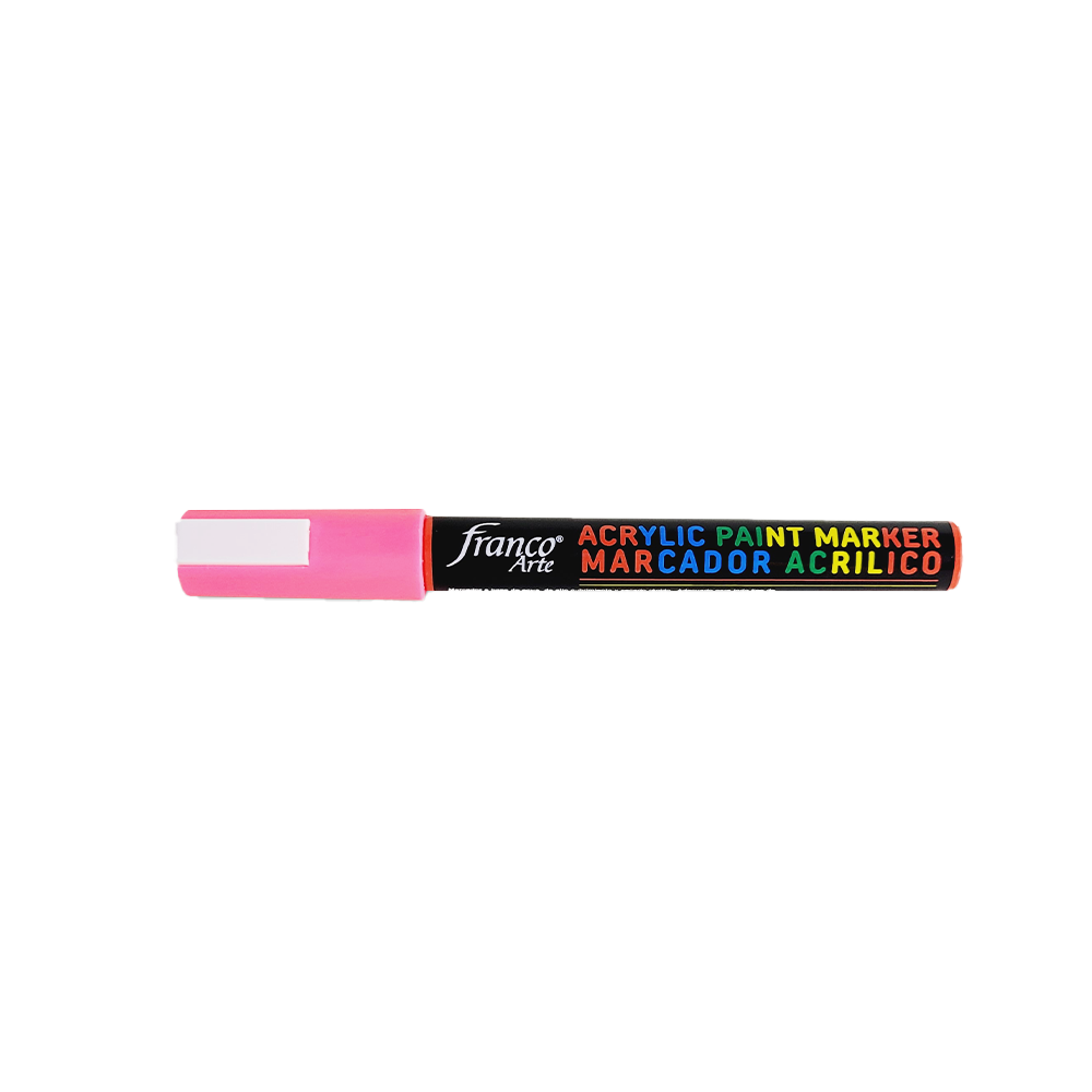 MARCADOR ACRILICO 41440 3 MM. PINK FLUORECENTE FRANCO ARTE (6*30*4)