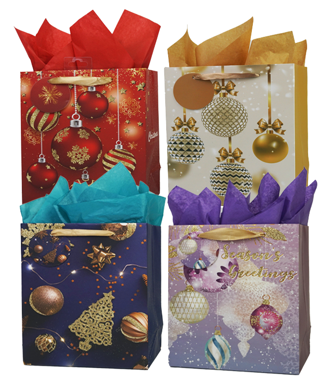 BOLSA DE REGALO GB-145 NAVIDEÑA JUMBO ANGELS CRAFT