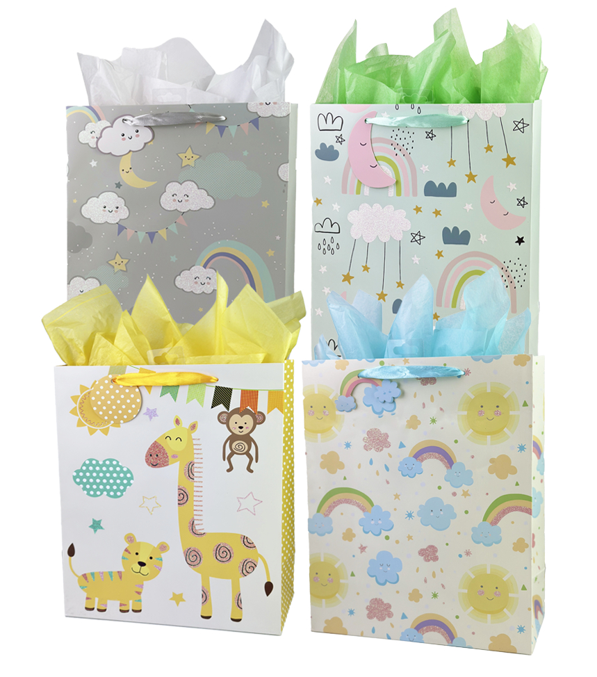 BOLSA DE REGALO GB-195-J TODA OCASION JUMBO ANGELS CRAFT