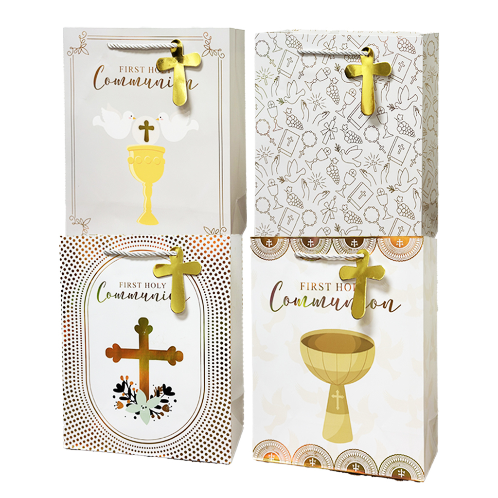 BOLSA DE REGALO GB-238-L PRIMERA COMUNION GRANDE ANGELS CRAFT