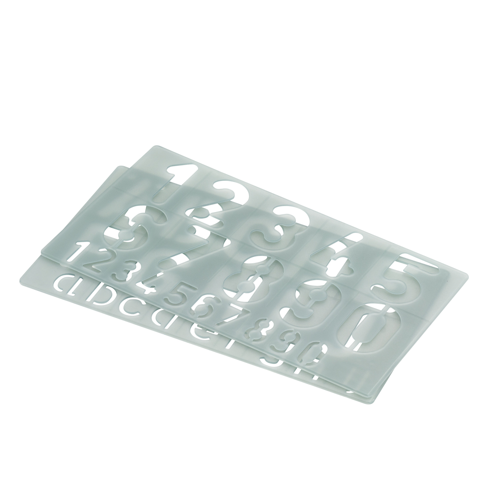 PLANTILLA LETRAS P-1700 50 MM. COX