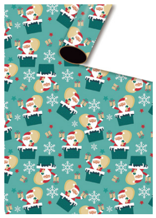 PAPEL DE REGALO NAVIDEÑO 80 G. 50 CM. X 70 CM. N24144 (100*10)